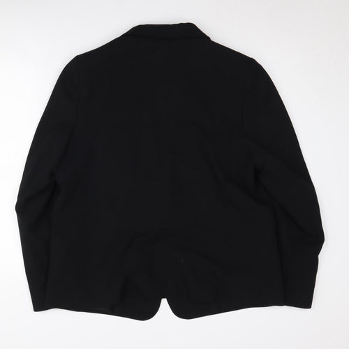 Marks and Spencer Women's Black Suit Jacket Size 16
