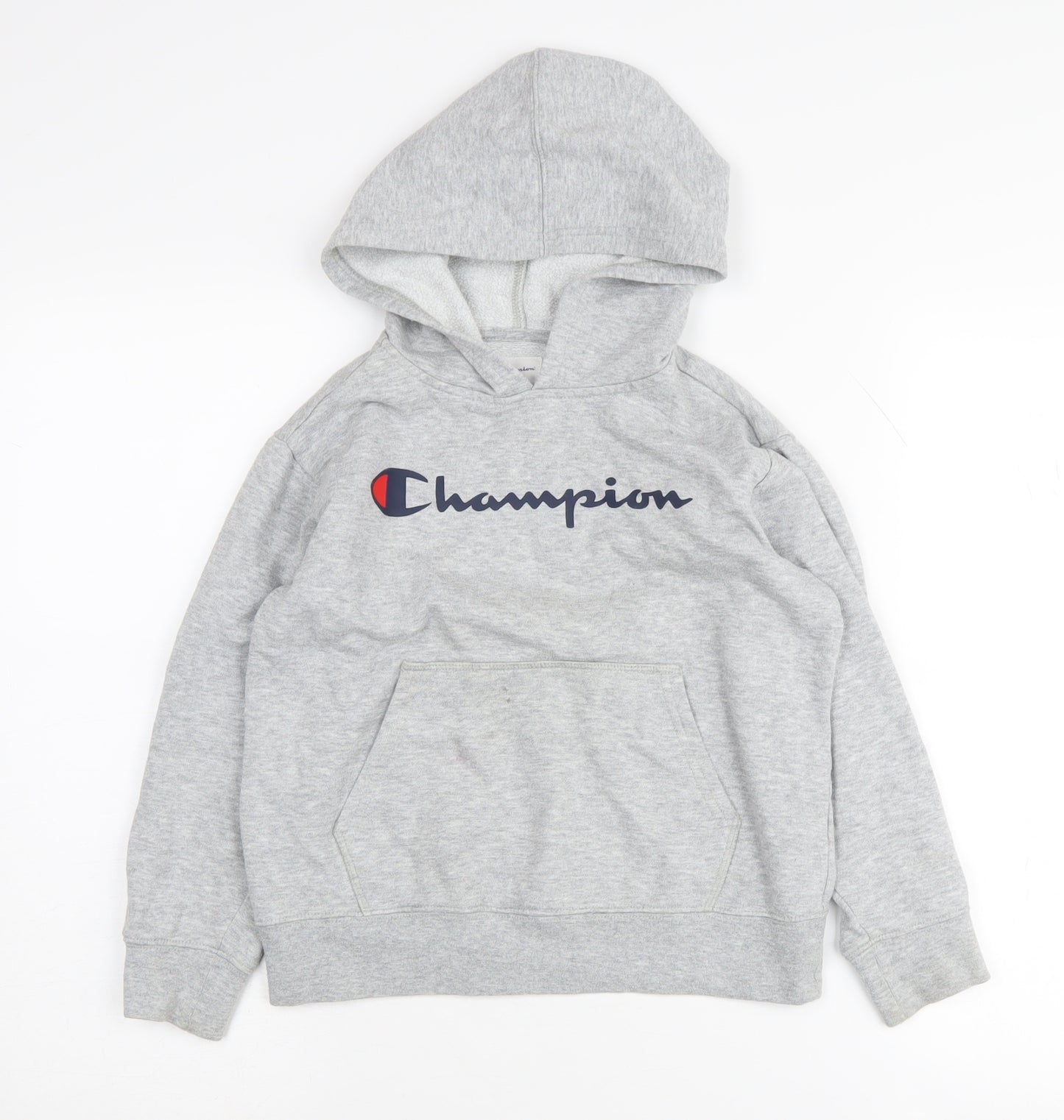 Champion Boys Grey Pullover Hoodie - Size 10 Years