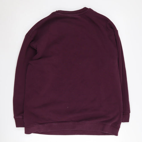 Harvard Unisex Purple Pullover Sweatshirt L