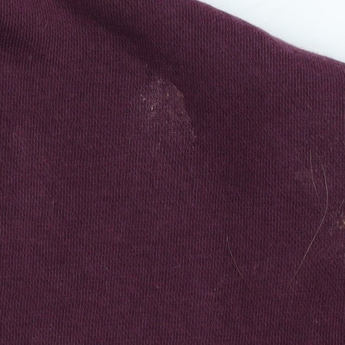 Harvard Unisex Purple Pullover Sweatshirt L