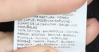 Puma Men's Black Medium Logo Pullover Hoodie