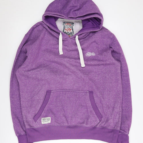Tokyo Tigers Men's XL Purple Pullover Hoodie with Logo