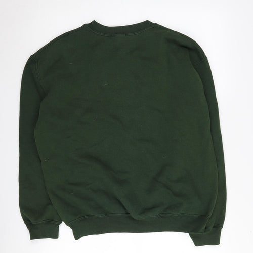 New Look Men's Green M Basketball Sweatshirt Pullover