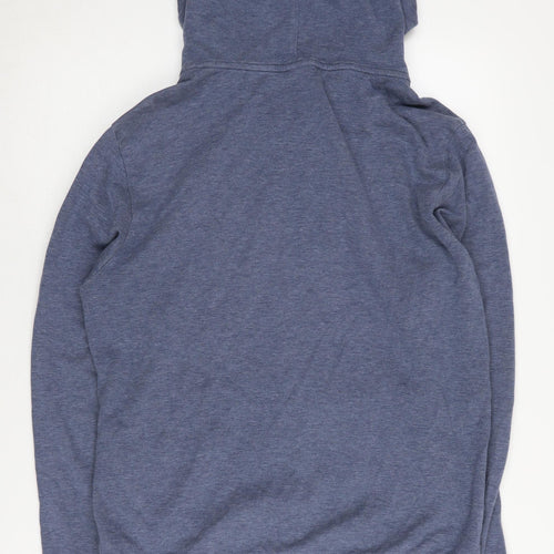 Hugo Boss Men's Blue Full Zip Hoodie - Small