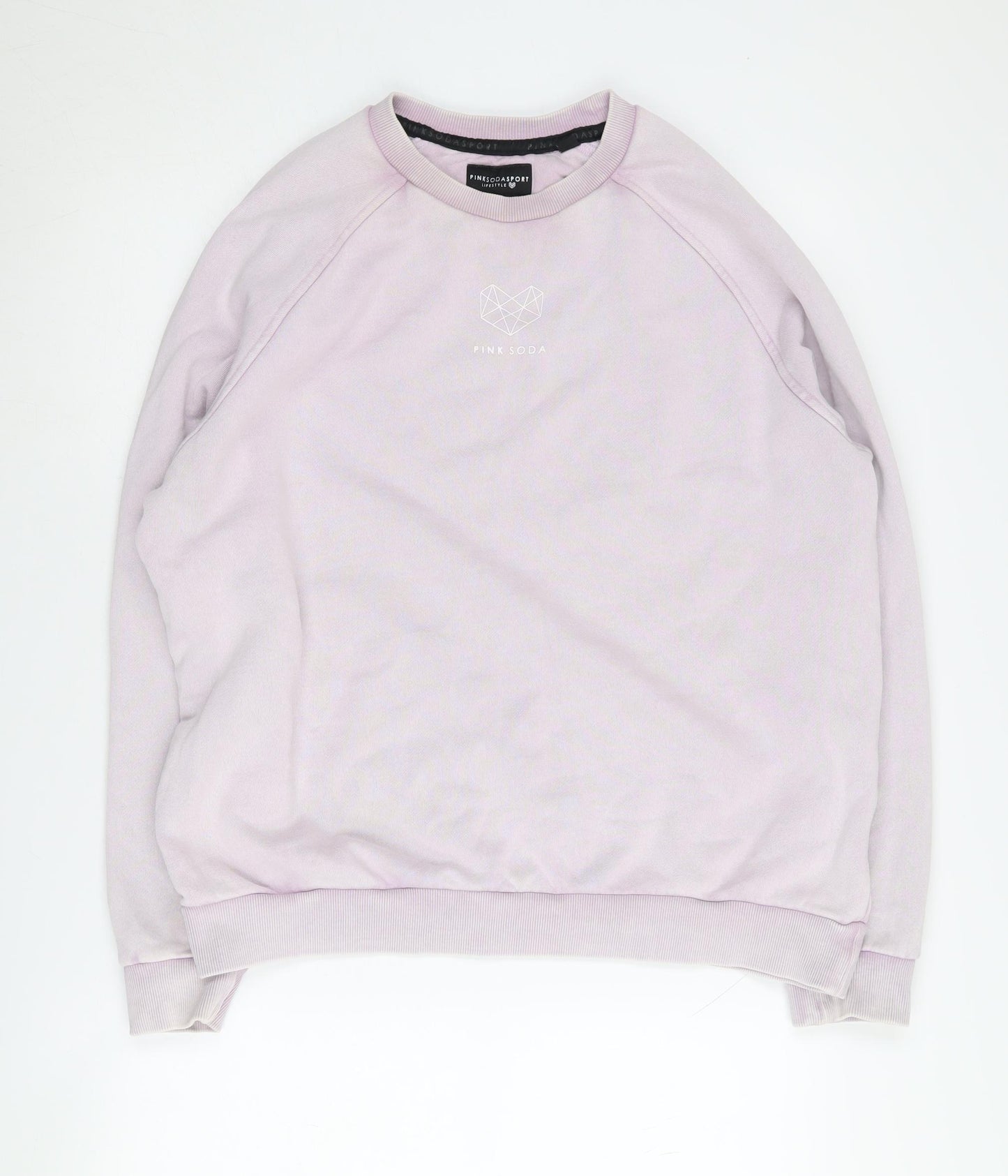 Pink Soda Sport Women's Pink Pullover Sweatshirt Size 10