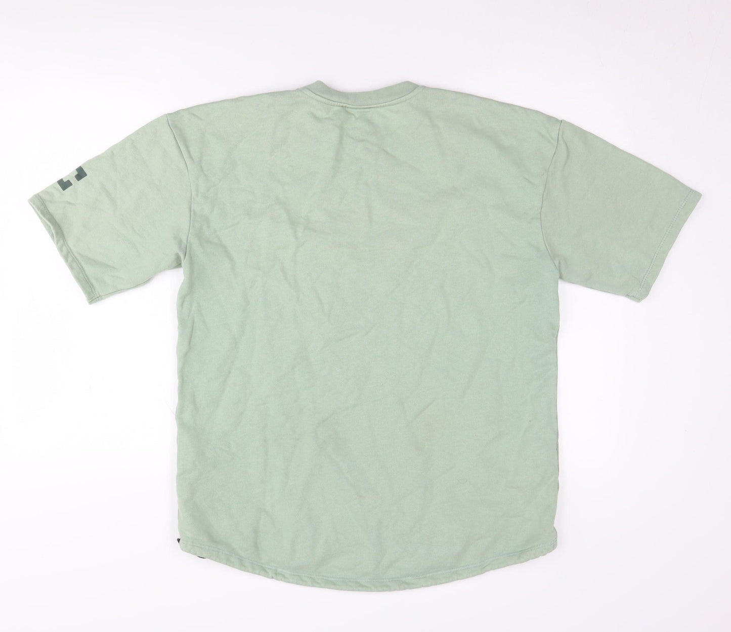 Zara Green Cotton Men’s T-Shirt, Size S