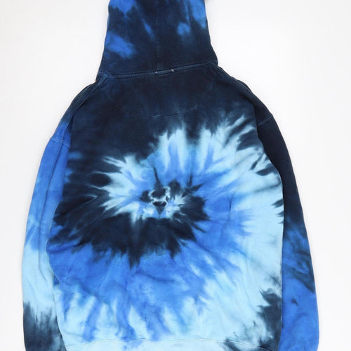 Ratchet Men's Blue Tie-Dye Pullover Hoodie Size S