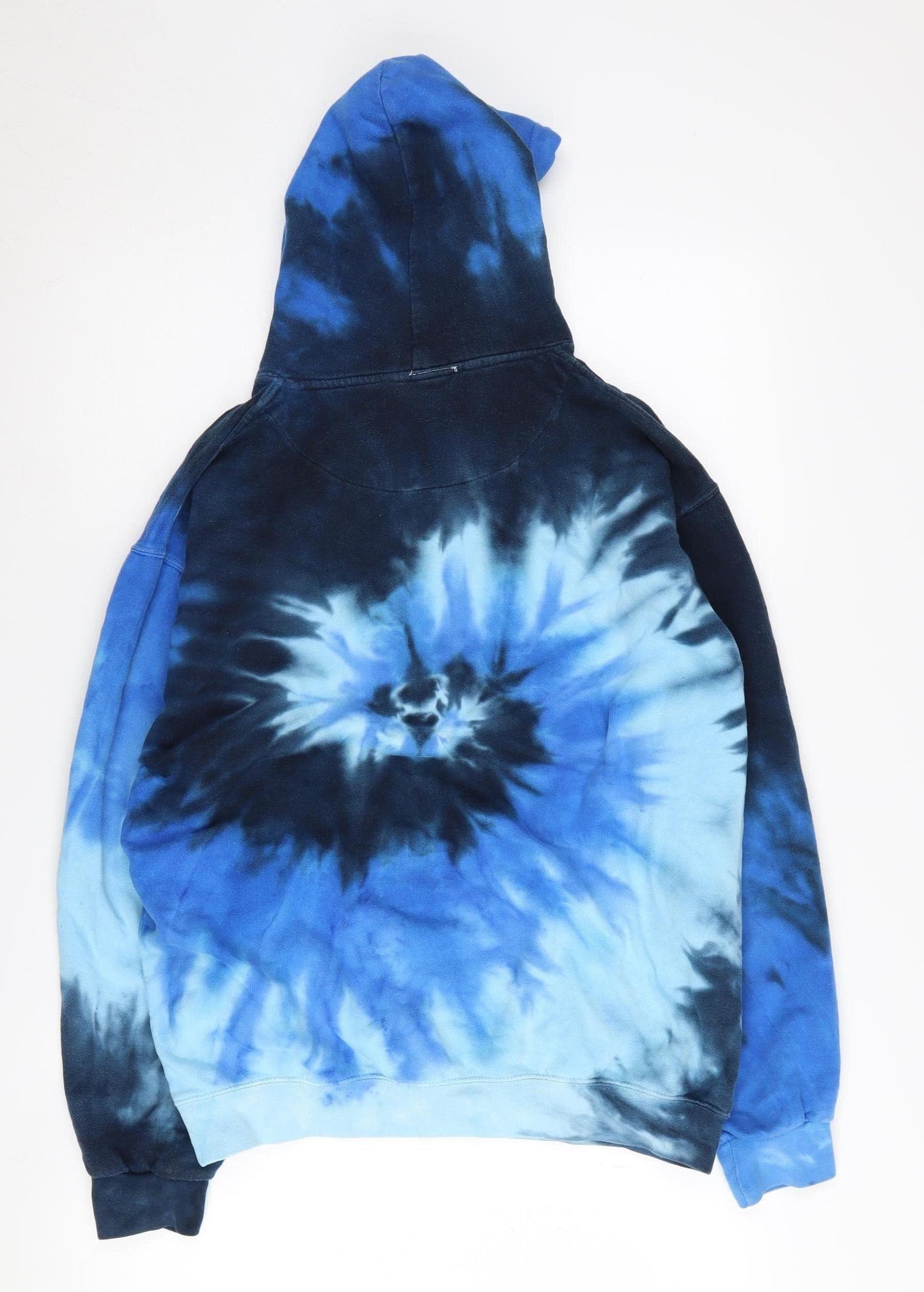 Ratchet Men's Blue Tie-Dye Pullover Hoodie Size S
