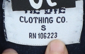 Ratchet Men's Blue Tie-Dye Pullover Hoodie Size S