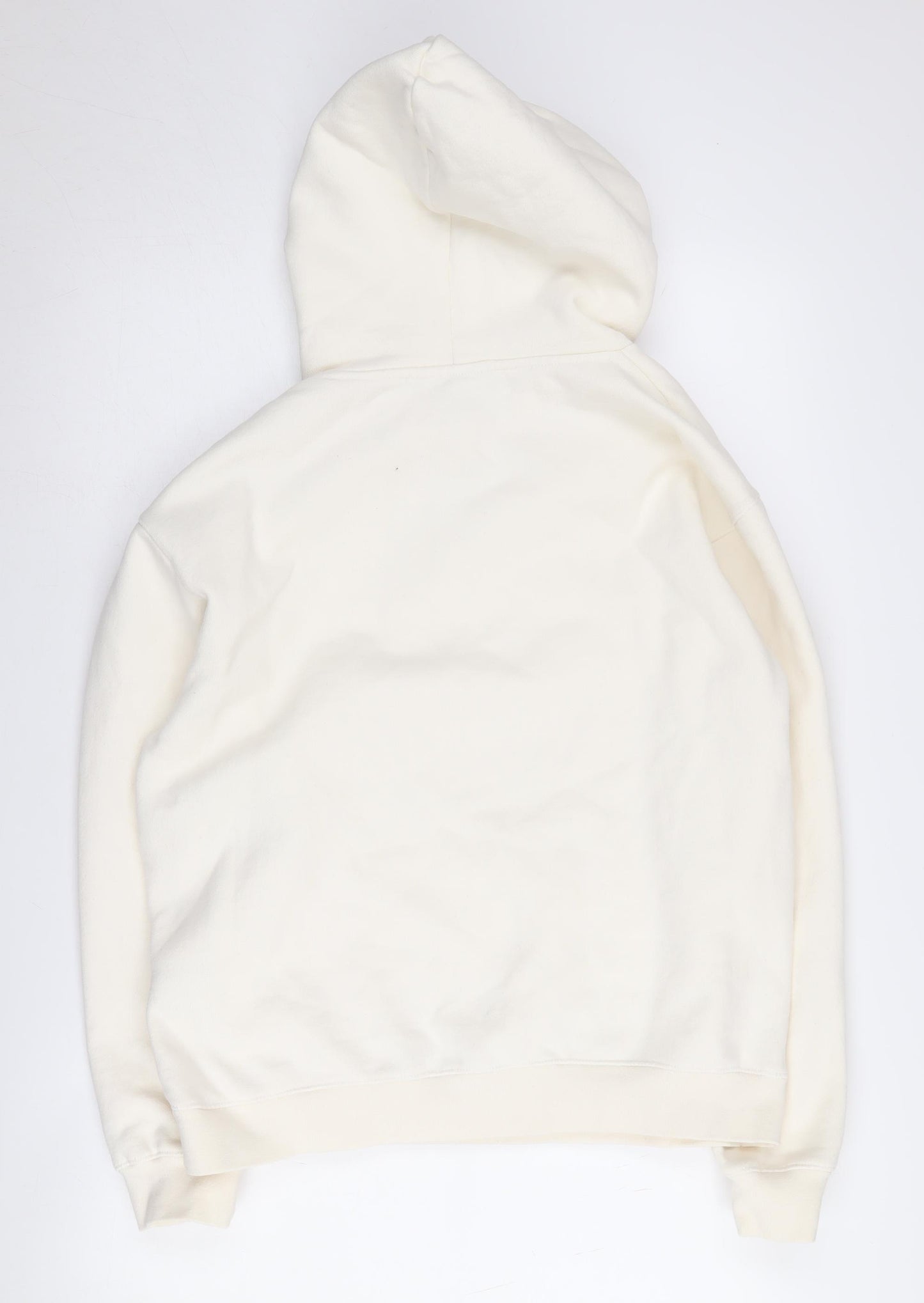 Zara Women's Ivory Pullover Hoodie Size S
