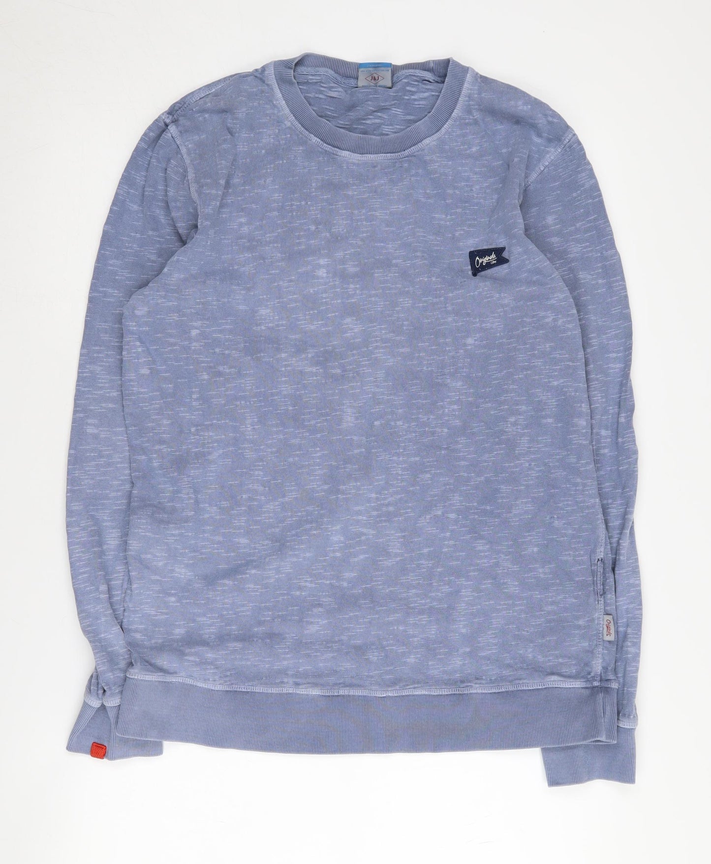 Jack & Jones Men's Blue Pullover Sweatshirt - L
