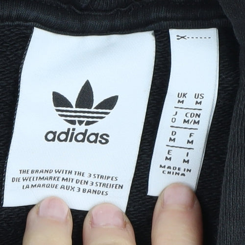 Adidas Men's Black Medium Pullover Hoodie