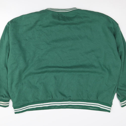 Disney Unisex Green XL Pullover Sweatshirt Mickey