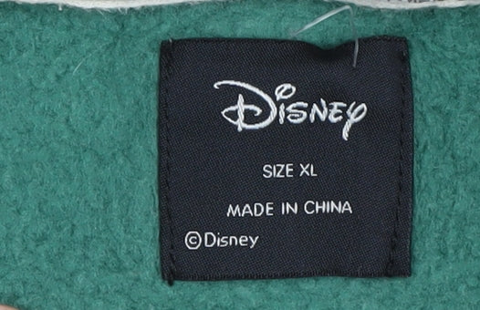 Disney Unisex Green XL Pullover Sweatshirt Mickey