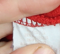 LIFE GUARD Men's Red XL Pullover Hoodie with Logo