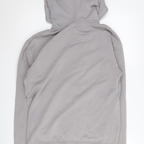 New Look Men's Grey Hoodie S - Athletic Logo Pullover