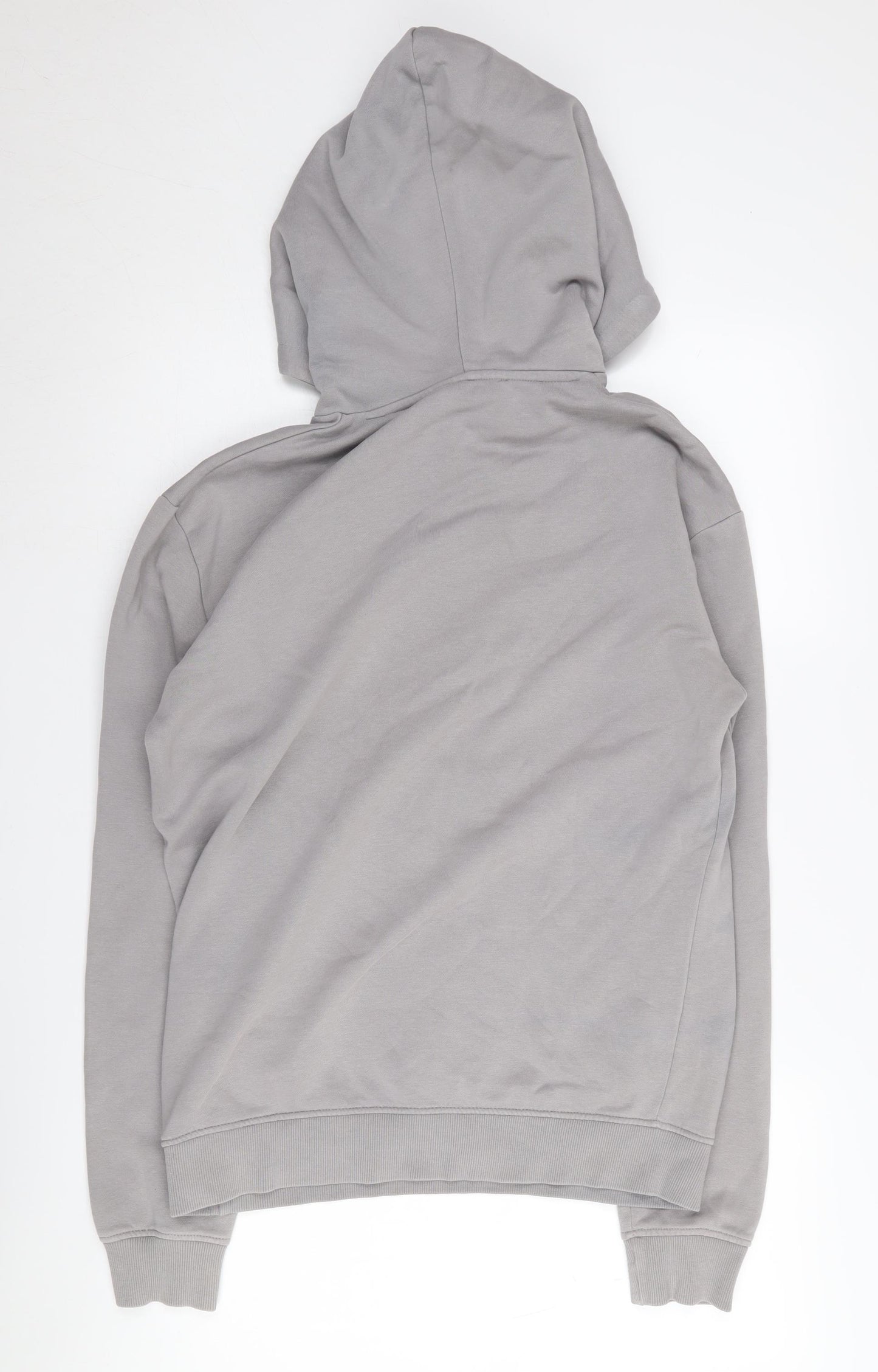 New Look Men's Grey Hoodie S - Athletic Logo Pullover