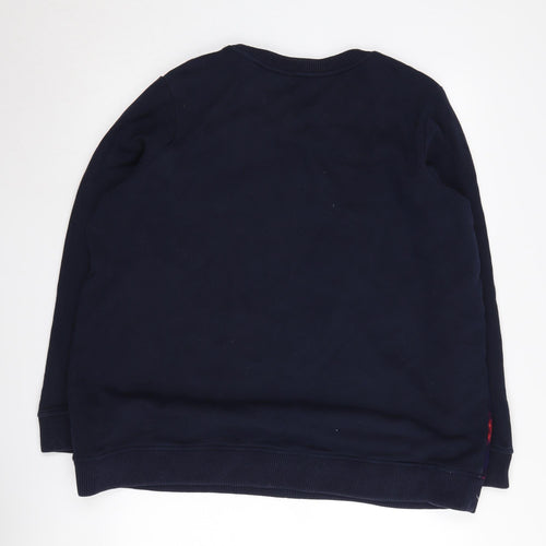 Lauren Ralph Lauren Women's Navy Floral Sweatshirt L