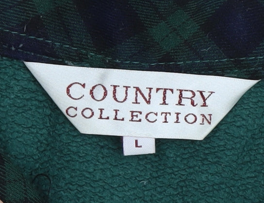 Country Collection Green Sweatshirt Unisex L