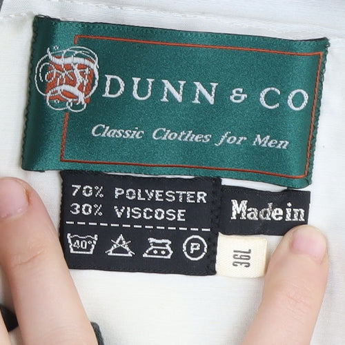 Dunn & Co Men's Green Dress Pants 31L Classic Fit