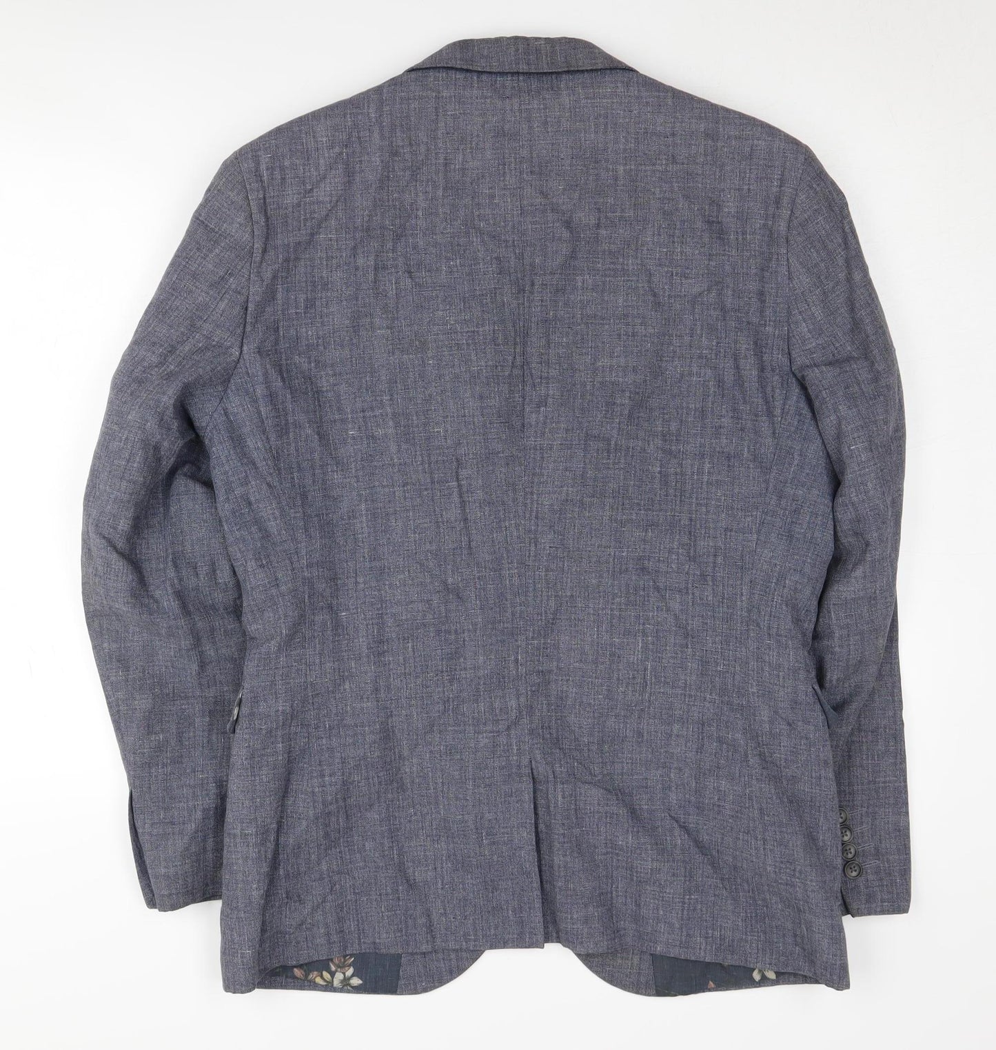 Next Men's Blue Regular Fit Blazer 40R Jacket