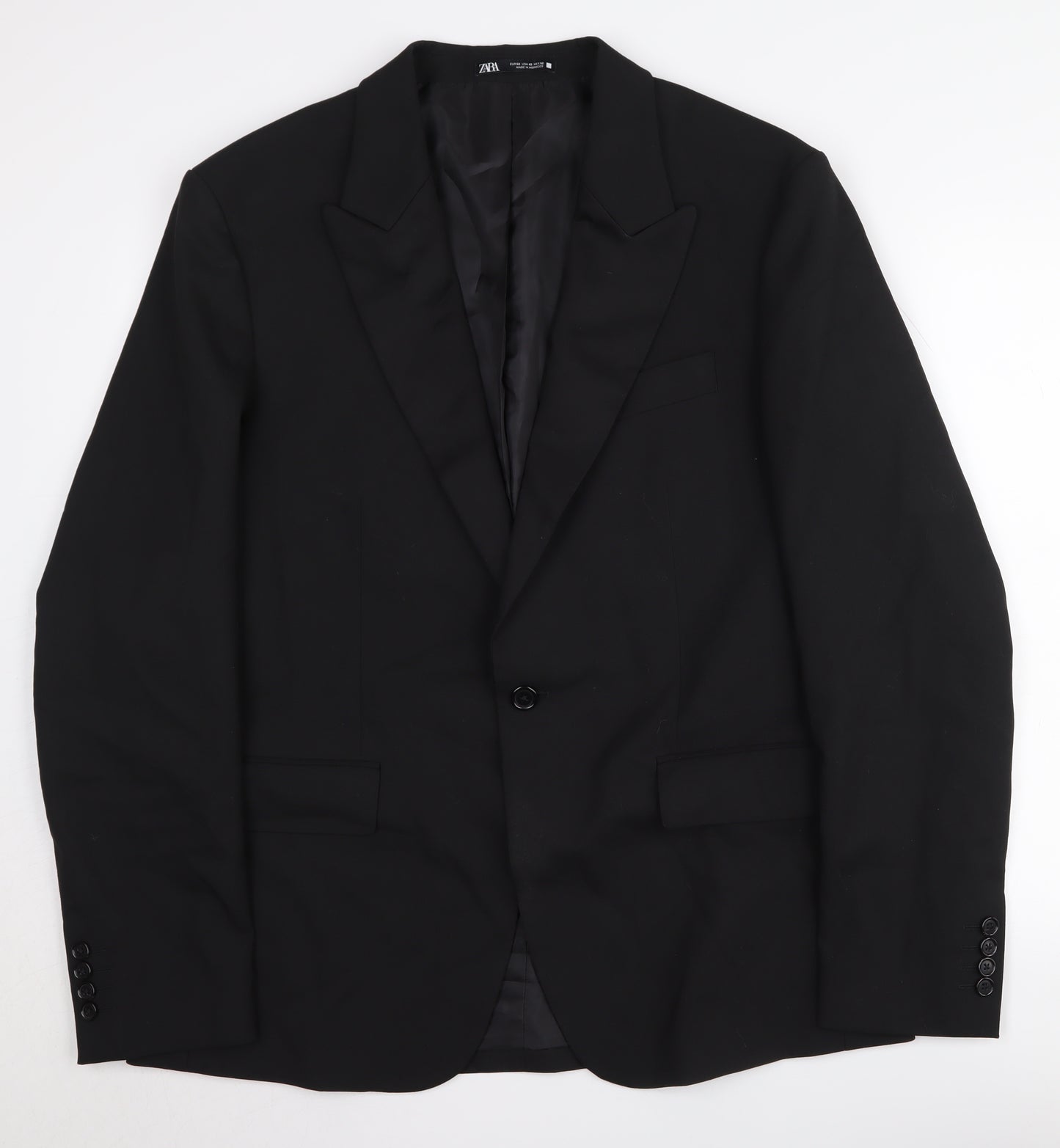 Zara Women's Black Regular Size Suit Jacket