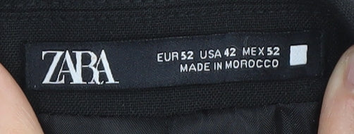Zara Women's Black Regular Size Suit Jacket