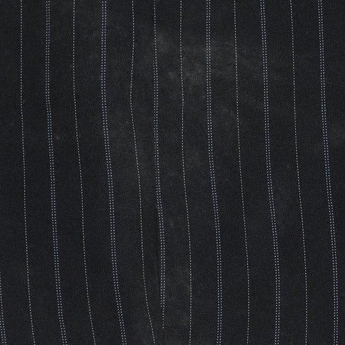 New Look Women's Black Pinstripe Suit Jacket Size 10