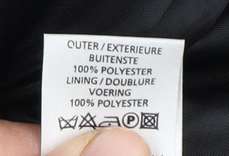 New Look Women's Black Pinstripe Suit Jacket Size 10