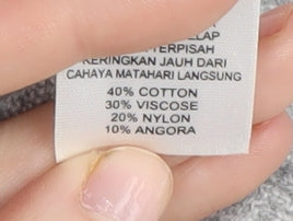 Rocha John Rocha Women's Grey V-Neck Jumper Size 10