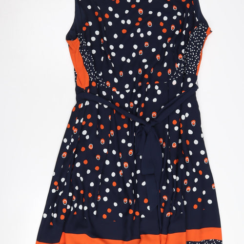 The Collection Debenhams Women's Multicoloured A-Line Dress, Size 20
