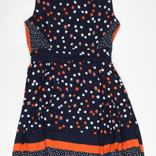 The Collection Debenhams Women's Multicoloured A-Line Dress, Size 20