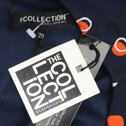 The Collection Debenhams Women's Multicoloured A-Line Dress, Size 20