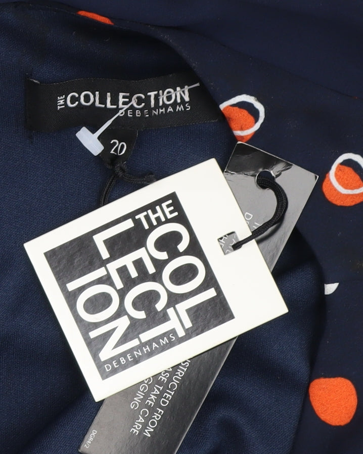 The Collection Debenhams Women's Multicoloured A-Line Dress, Size 20