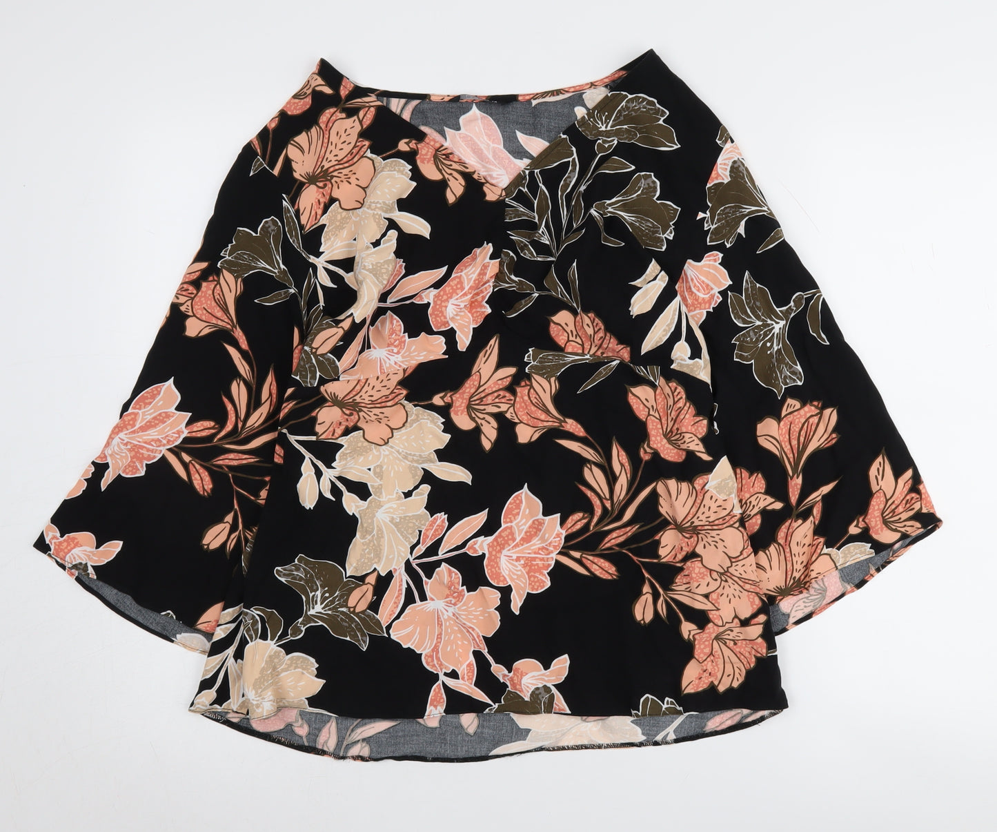 Roman Womens Multicoloured Floral Blouse Size 14