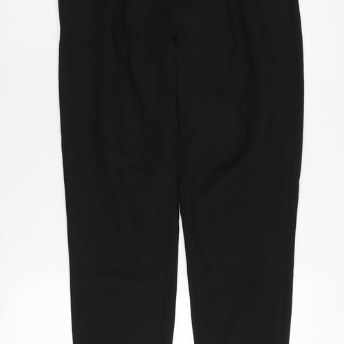 Karen Millen Women's Black Cropped Trousers Size 6