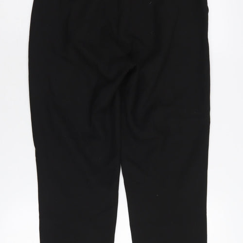 Karen Millen Women's Black Cropped Trousers Size 6
