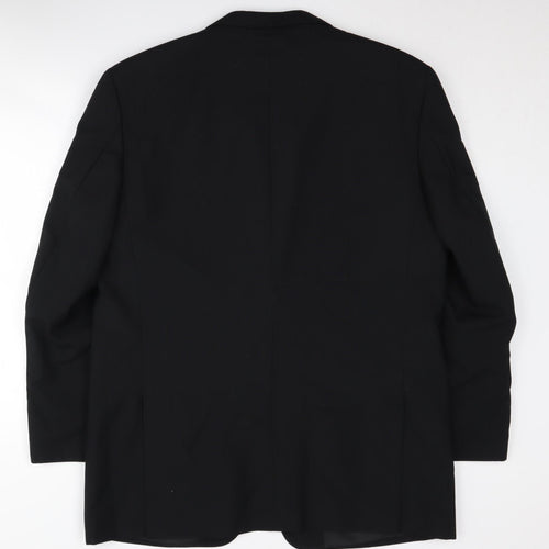 FH Men's Black Shawl Lapel Tuxedo Jacket Size 44