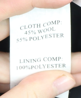 FH Men's Black Shawl Lapel Tuxedo Jacket Size 44