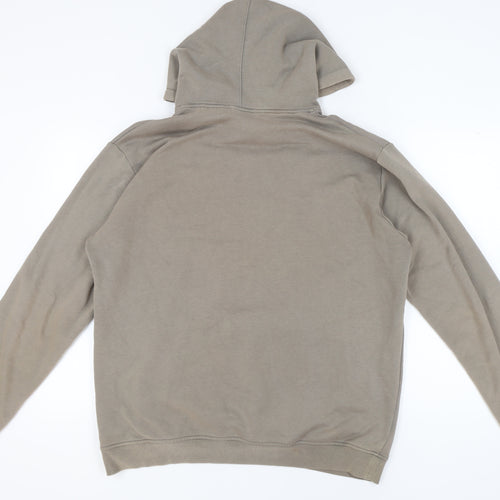 Adidas Men's Brown XL Pullover Hoodie with Logo