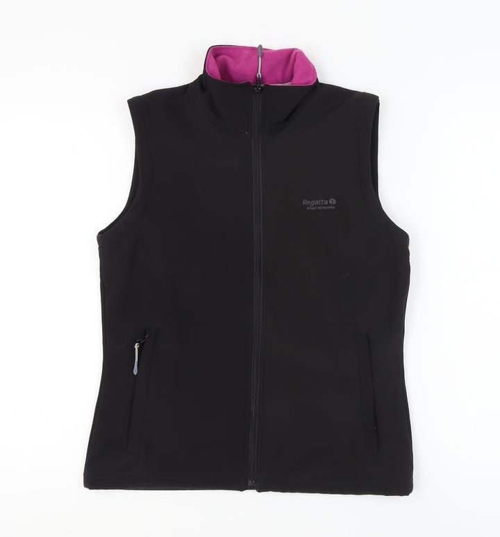 Regatta Women's Black Softshell Waistcoat Size 10