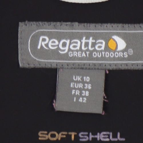 Regatta Women's Black Softshell Waistcoat Size 10