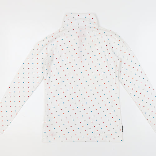 Trespass Women's White Polka Dot Jersey, 2XS, Casual
