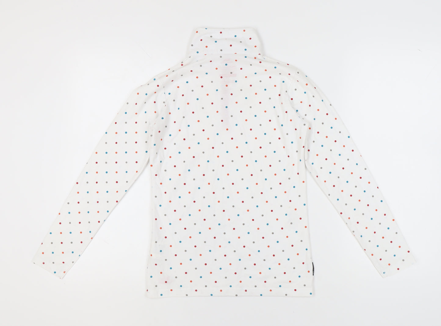 Trespass Women's White Polka Dot Jersey, 2XS, Casual