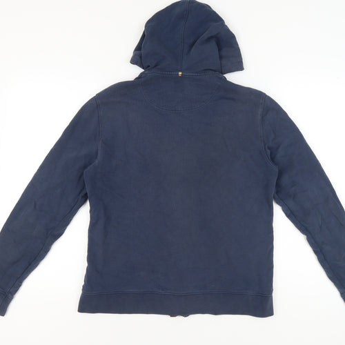 Pretty Green Blue Hoodie Unisex Adults M Full Zip