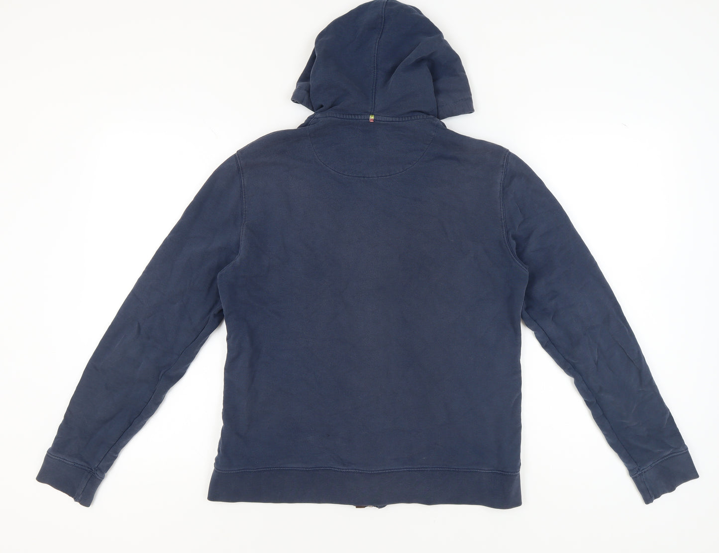 Pretty Green Blue Hoodie Unisex Adults M Full Zip