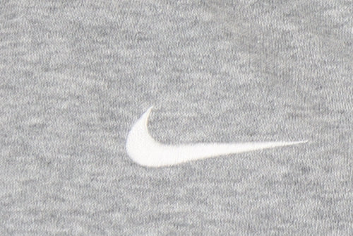 Nike Boys Full Zip Grey Hoodie Size M