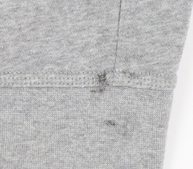 Nike Boys Full Zip Grey Hoodie Size M