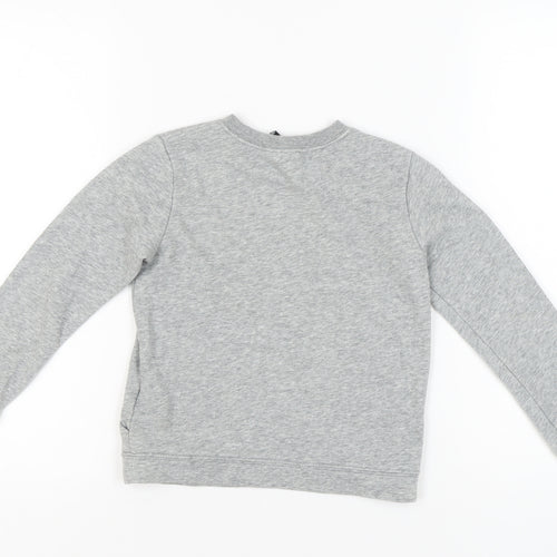 Nike Boys Grey Logo Sweatshirt 6-7 Years Pullover