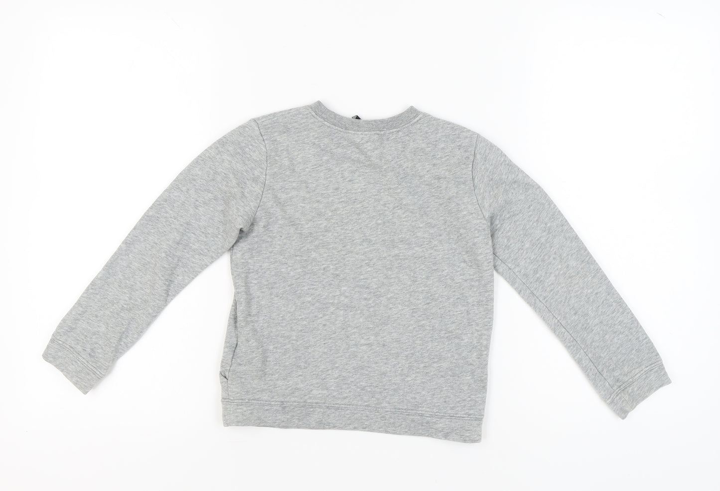 Nike Boys Grey Logo Sweatshirt 6-7 Years Pullover